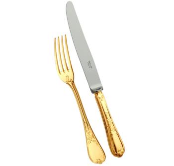 Individual gravy spoon in gilded silver plated - Ercuis